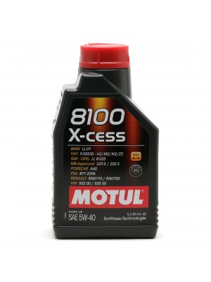 Motul 8100 X-cess 5W-40 Motoröl 1l